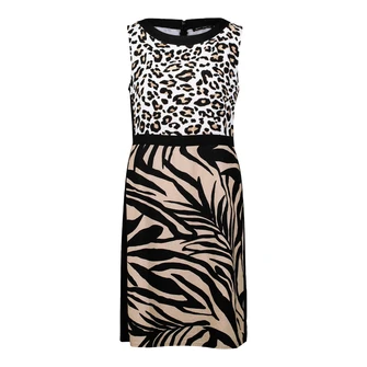 Betty Barclay Dames Jurk 17181212 Zwart dessin