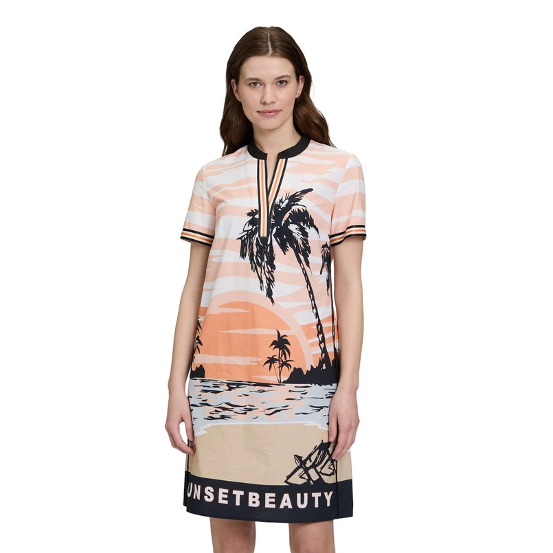 Betty Barclay Dames Jurk 17281265 Zwart dessin