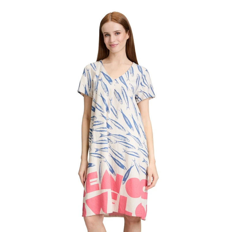 Betty Barclay Dames Jurk 17321316 NATUREL