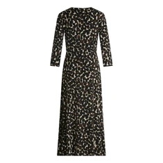 Betty Barclay Dames Jurk 17711617 Bruin dessin