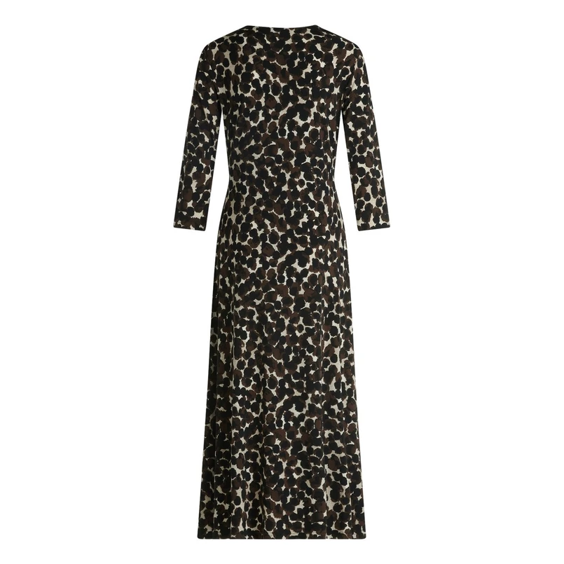 Betty Barclay Dames Jurk 17711617 Bruin dessin