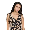 Betty Barclay Dames Maxi-jurk 17101224 Zwart dessin