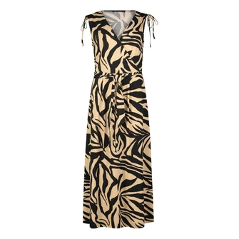 Betty Barclay Dames Maxi-jurk 17101224 Zwart dessin