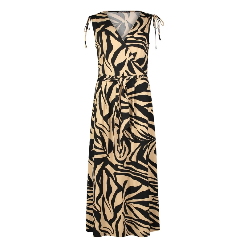 Betty Barclay Dames Maxi-jurk 17101224 Zwart dessin