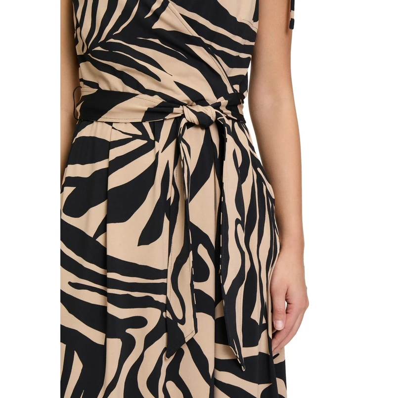 Betty Barclay Dames Maxi-jurk 17101224 Zwart dessin