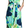Betty Barclay Dames Maxi-jurk 17102018 Groen dessin