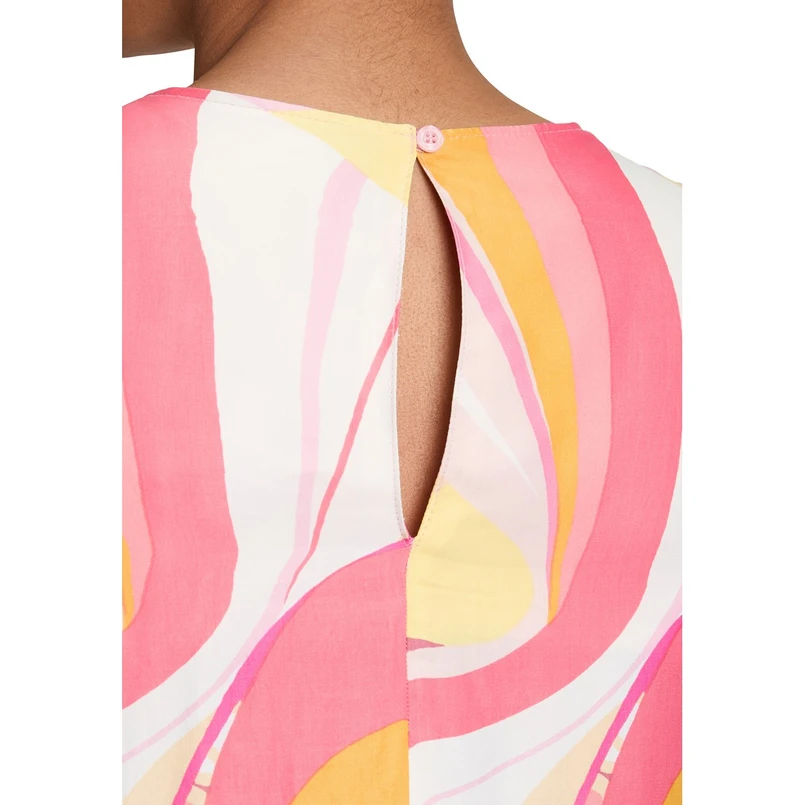 Betty Barclay Dames Maxi-jurk 17261247 Paars dessin