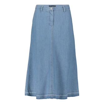 Betty Barclay Dames Rok 94071105 Bleached blue denim