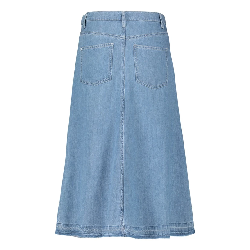 Betty Barclay Dames Rok 94071105 Bleached blue denim