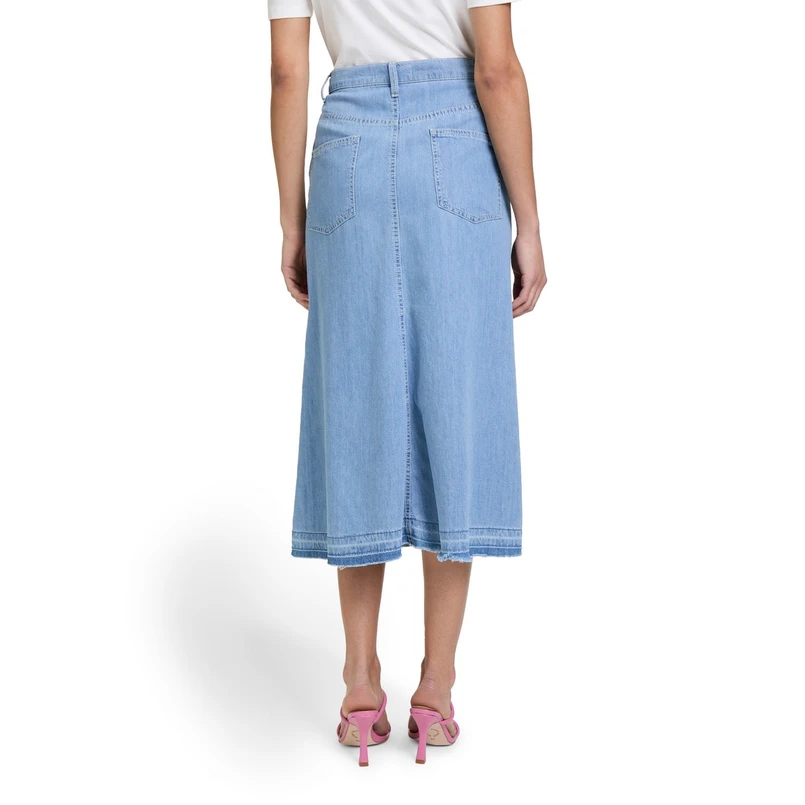 Betty Barclay Dames Rok 94071105 Bleached blue denim