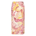 Betty Barclay Dames Rok 94191341 Paars dessin