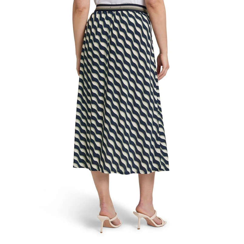 Betty Barclay Dames Rok 94511602 Groen dessin