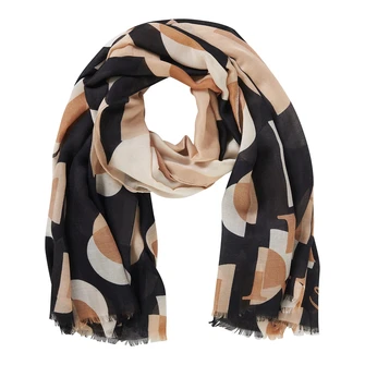 Betty Barclay Dames Shawl 34281184 Zwart dessin