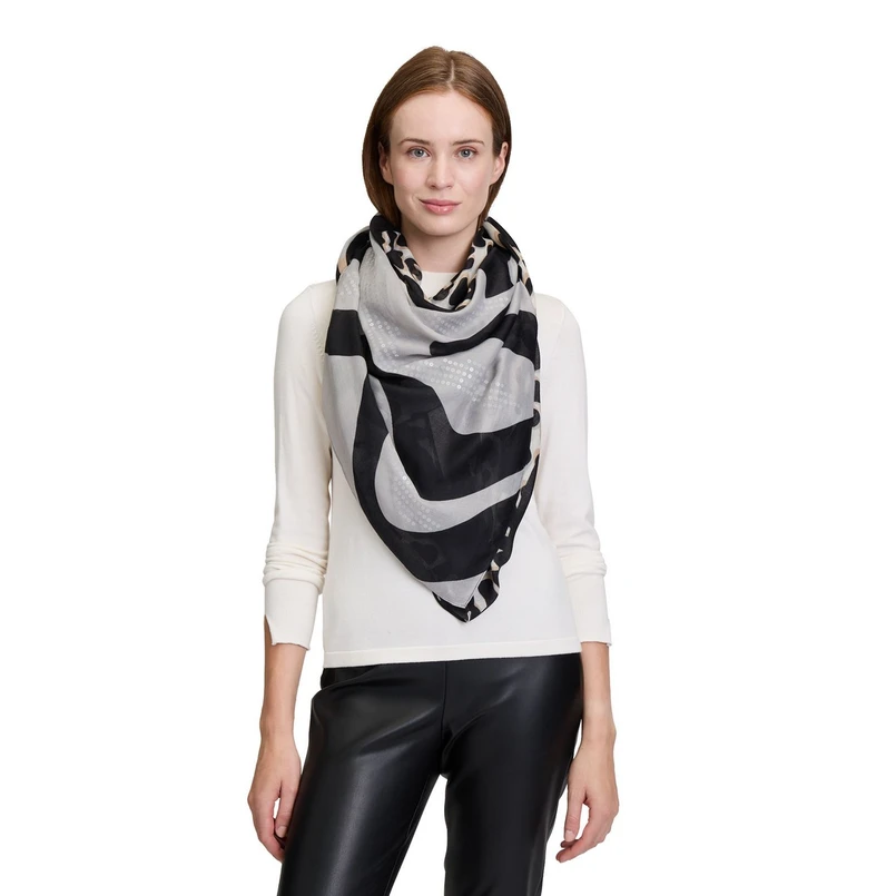 Betty Barclay Dames Shawl 34311187 Grijs dessin