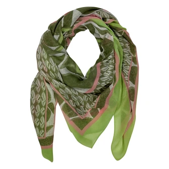 Betty Barclay Dames Sjaal 34441292 Groen dessin