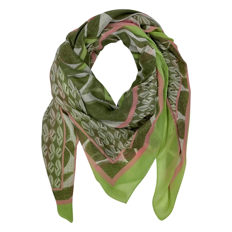 Betty Barclay Dames Sjaal 34441292 Groen dessin