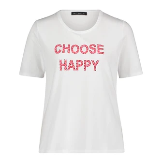 Betty Barclay Dames T-shirt 24221092 WIT DESSIN