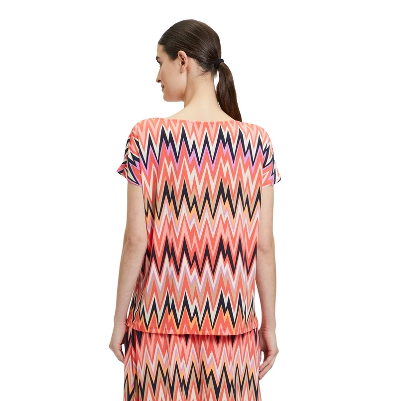 Betty Barclay Dames Top 20512508 Rood dessin