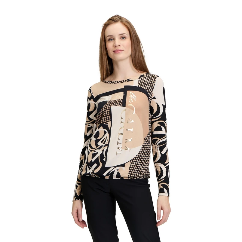 Betty Barclay Dames Top 23541071 Bruin dessin