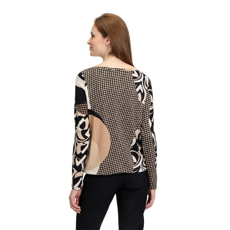 Betty Barclay Dames Top 23541071 Bruin dessin
