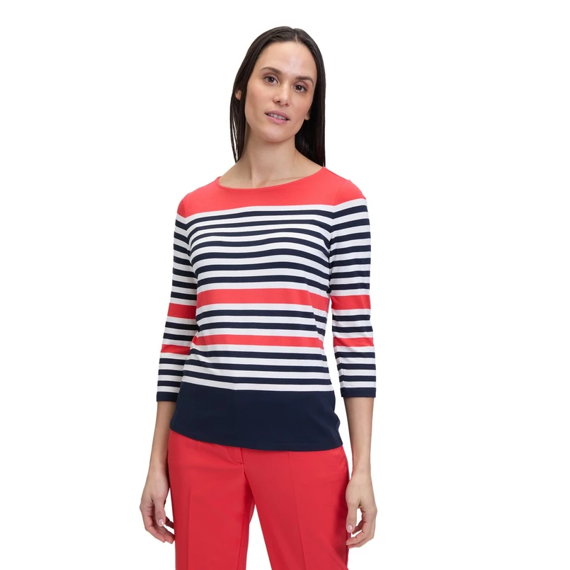Betty Barclay Dames Top 23781168 Blauw dessin