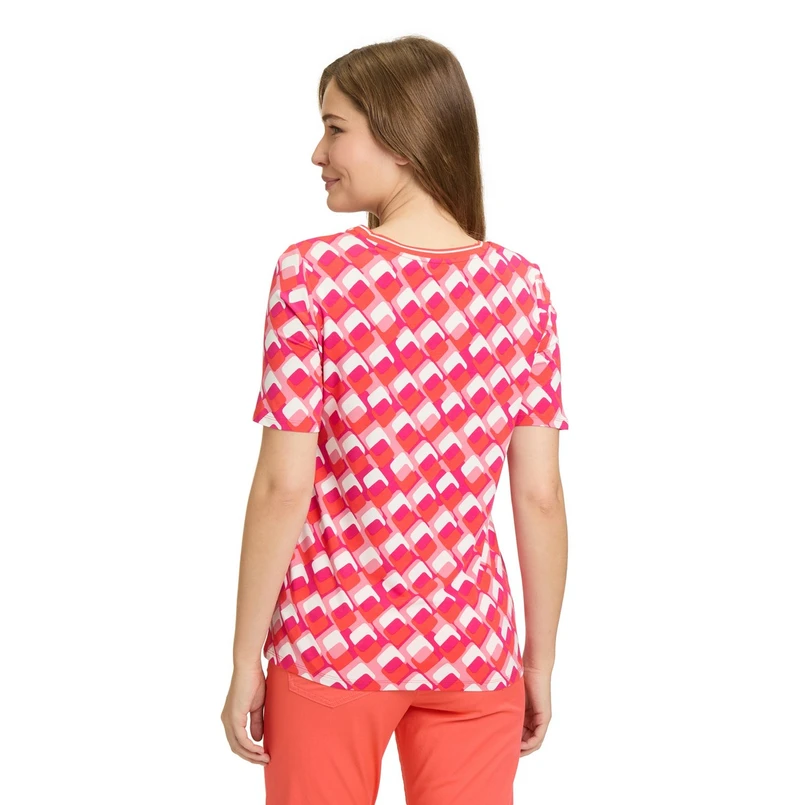 Betty Barclay Dames Top 23821164 Rood dessin