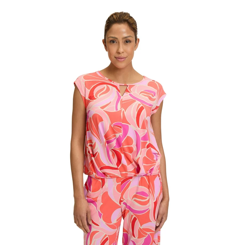 Betty Barclay Dames Top 23981151 Rood dessin