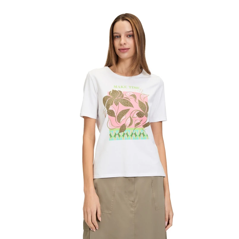 Betty Barclay Dames Top 23991092 Groen dessin