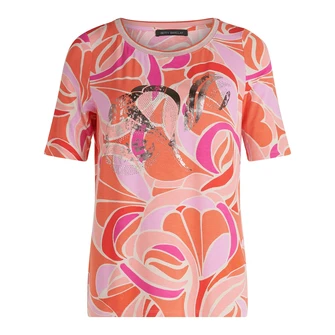 Betty Barclay Dames Top 24021197 Rood dessin