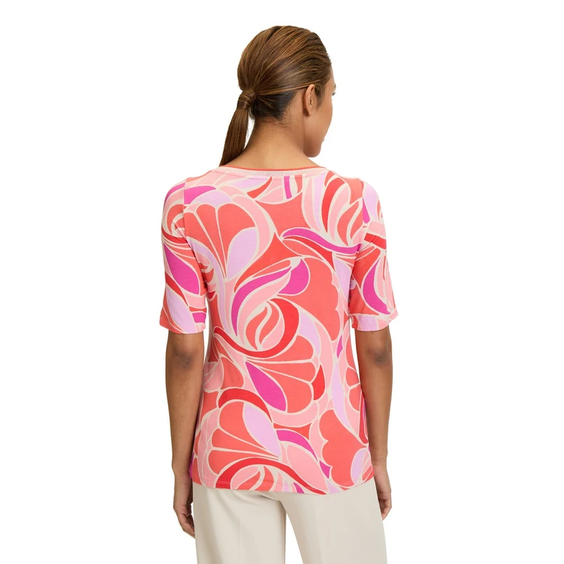 Betty Barclay Dames Top 24021197 Rood dessin