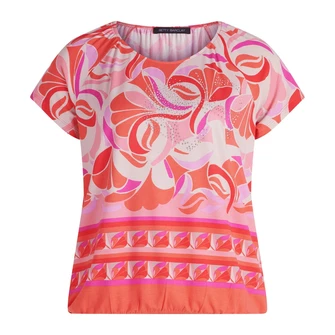 Betty Barclay Dames Top 24051176 Rood dessin