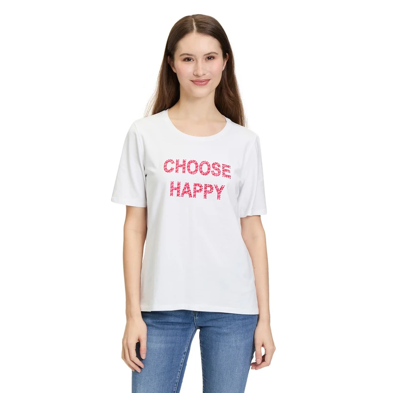 Betty Barclay Dames Top 24221092 WIT DESSIN