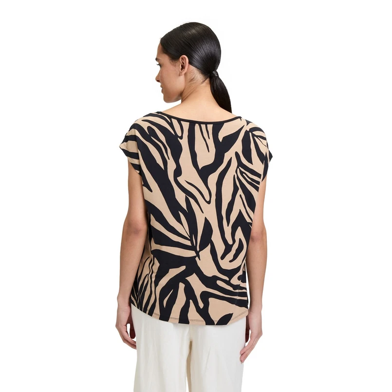 Betty Barclay Dames Top 24341273 Zwart dessin