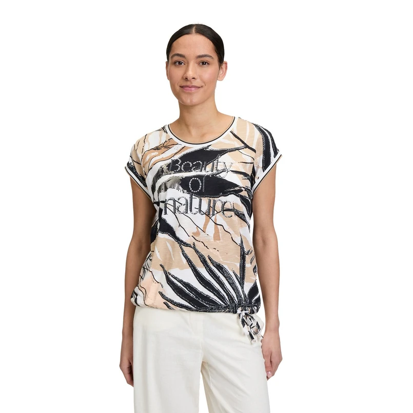 Betty Barclay Dames Top 24371275 Zwart dessin