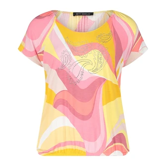 Betty Barclay Dames Top 24471280 Paars dessin