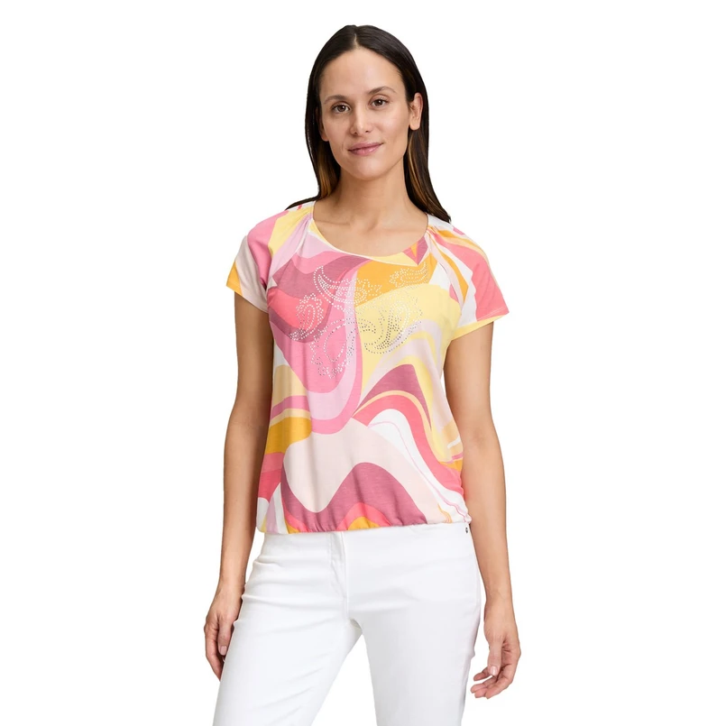 Betty Barclay Dames Top 24471280 Paars dessin