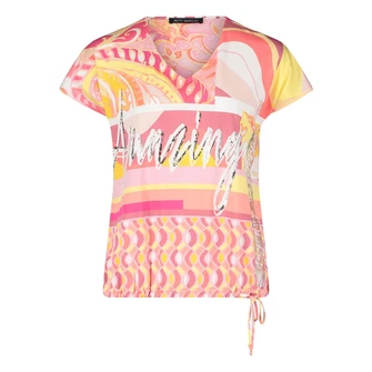 Betty Barclay Dames Top 24491283 Paars dessin