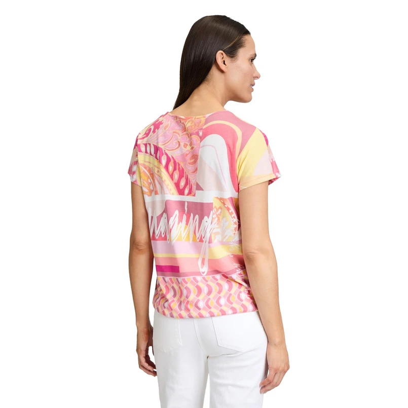 Betty Barclay Dames Top 24491283 Paars dessin