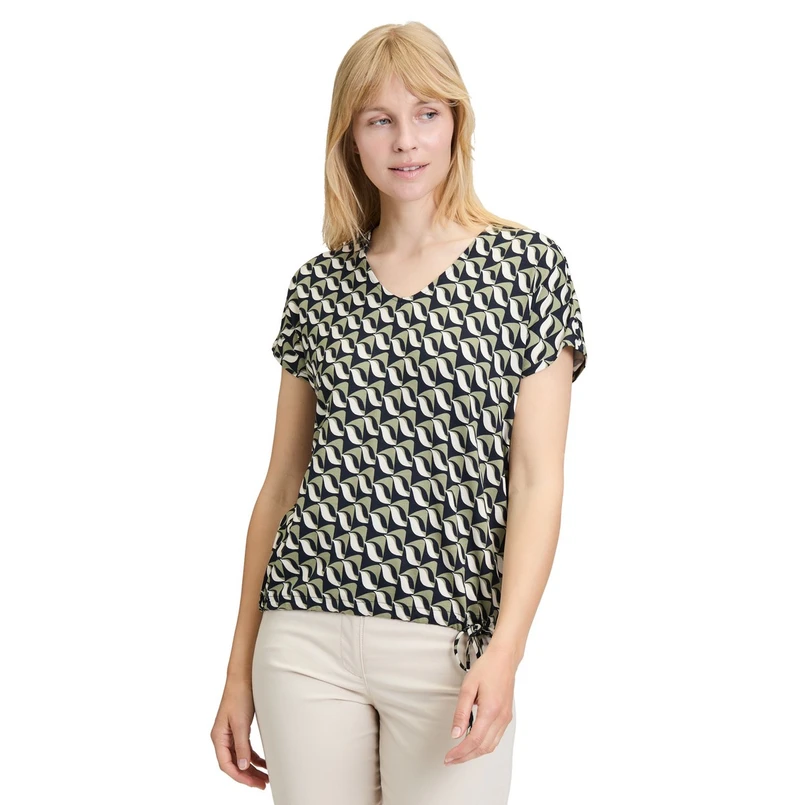 Betty Barclay Dames Top 25331407 Groen dessin