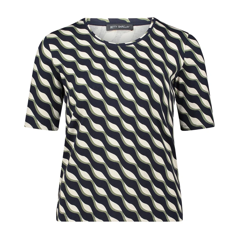 Betty Barclay Dames Top 25361411 Groen dessin