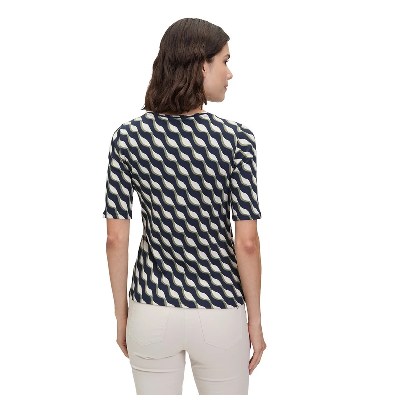Betty Barclay Dames Top 25361411 Groen dessin