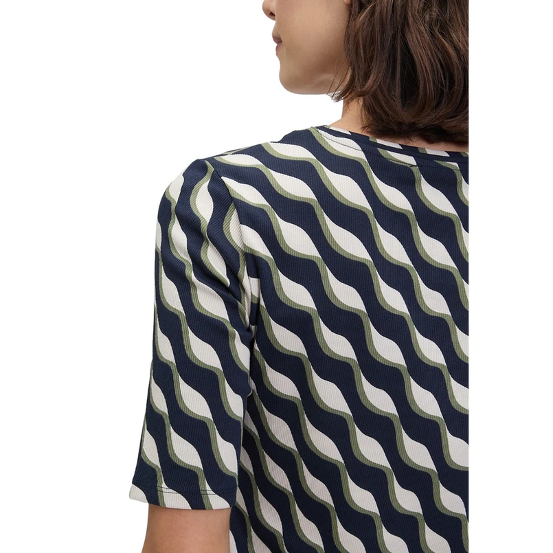 Betty Barclay Dames Top 25361411 Groen dessin