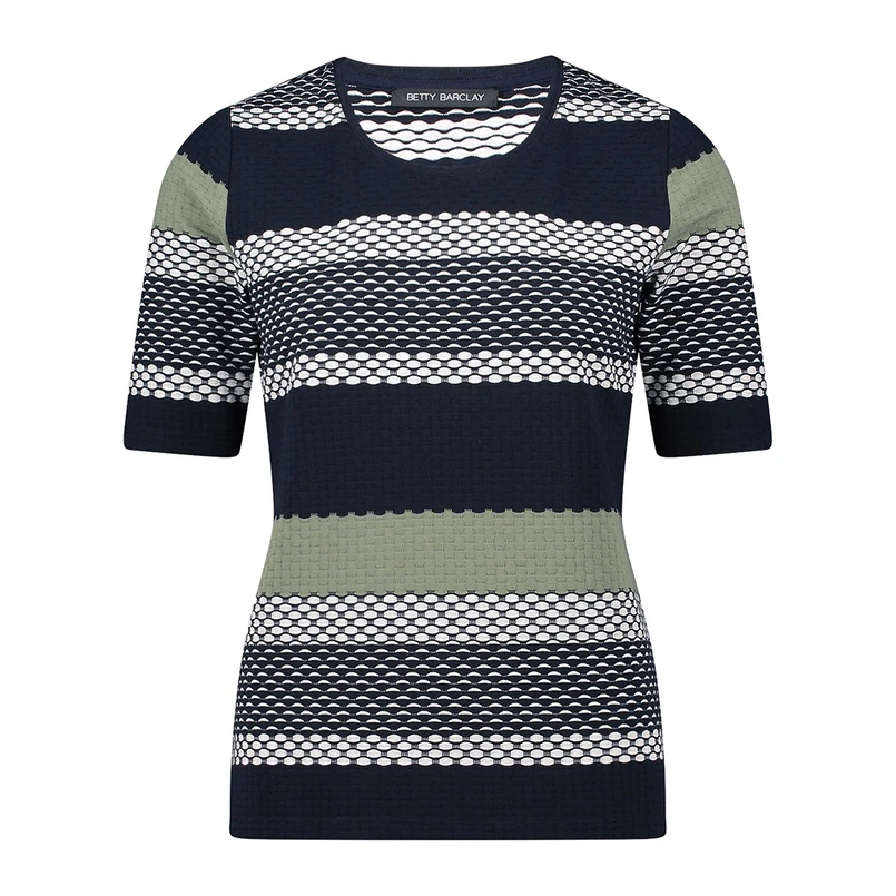 Betty Barclay Dames Top 25401414 Groen dessin