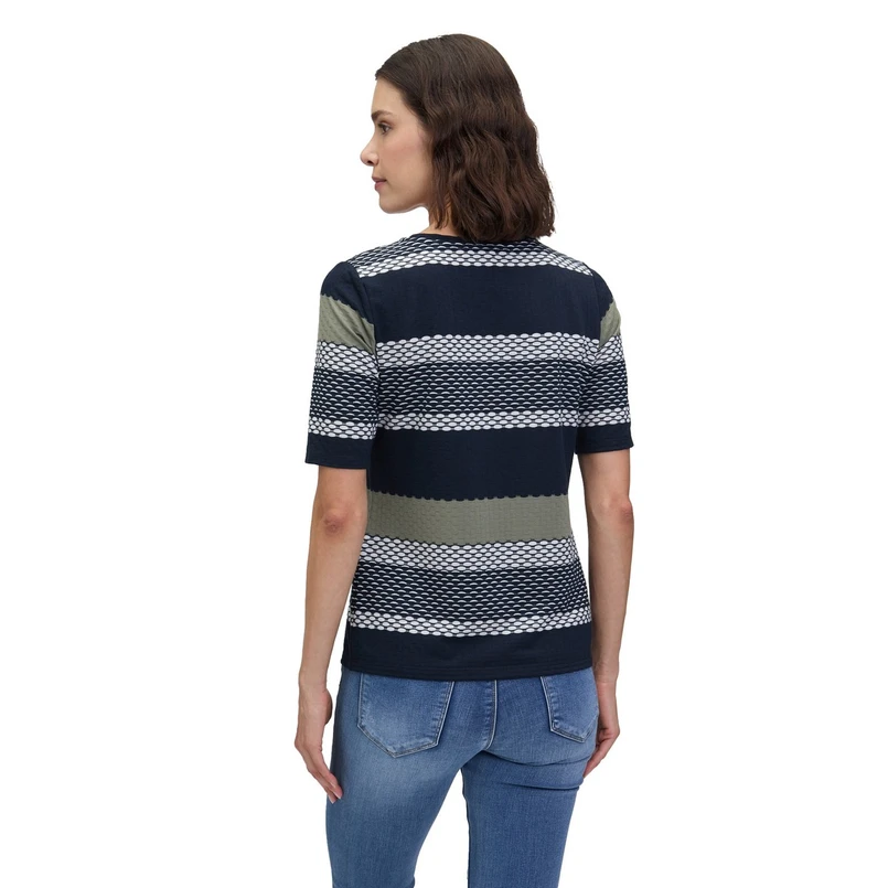 Betty Barclay Dames Top 25401414 Groen dessin