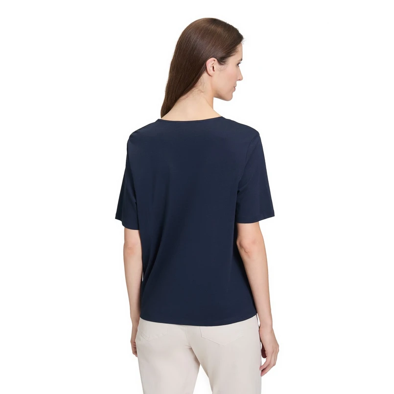 Betty Barclay Dames Top 25411885 Blauw dessin