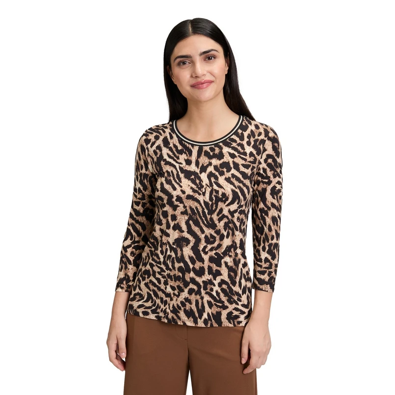 Betty Barclay Dames Top 25511563 Zwart dessin