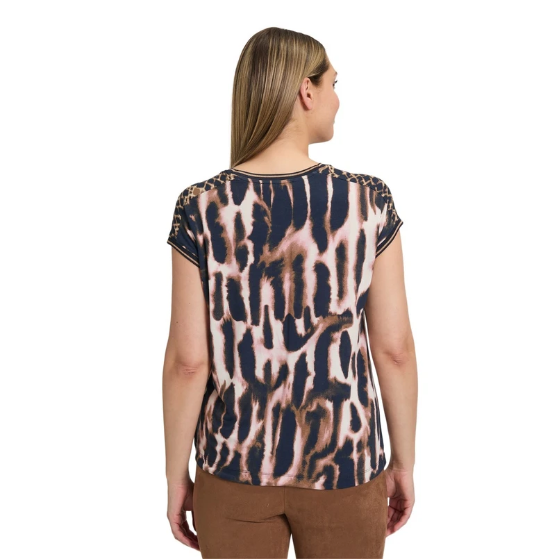 Betty Barclay Dames Top 25691398 Blauw dessin