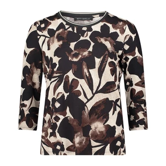 Betty Barclay Dames Top 25991482 Bruin dessin