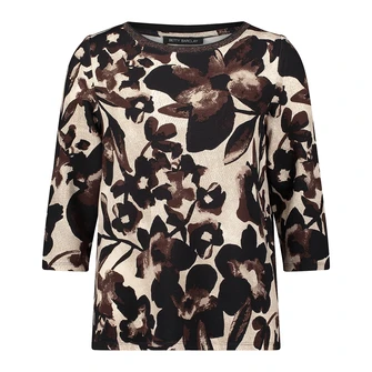 Betty Barclay Dames Top 26081484 Bruin dessin