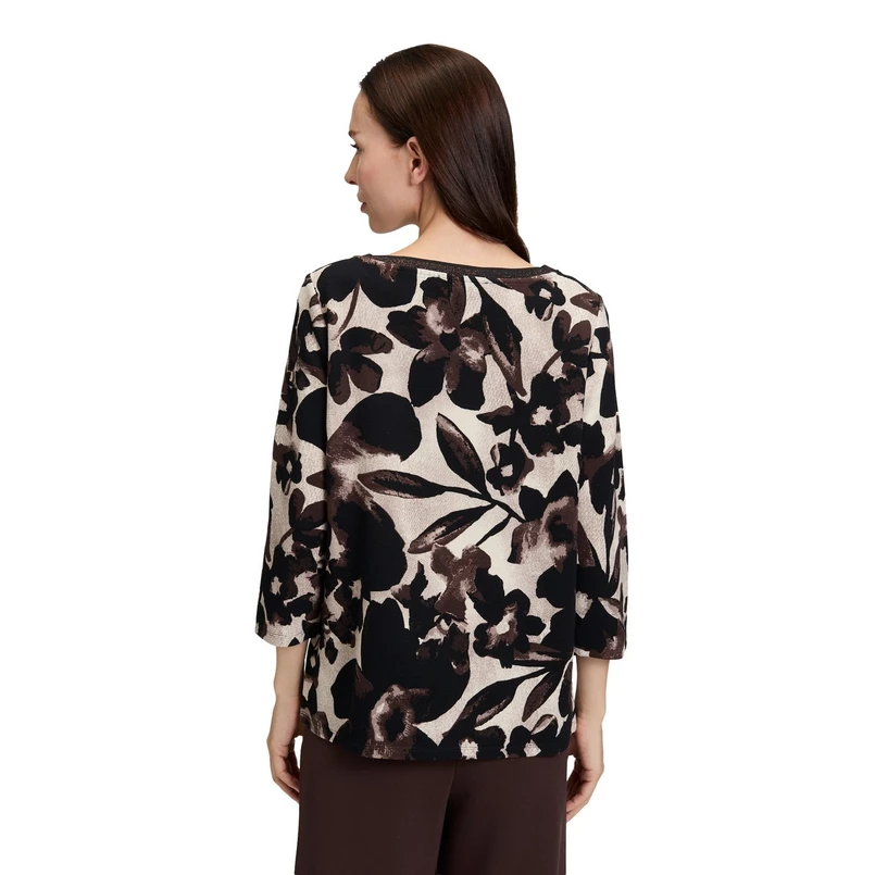Betty Barclay Dames Top 26081484 Bruin dessin